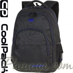 Cool Pack Basic Ученическа раница Topography Blue 85912 Cool Pack Basic Ученическа раница Topography Blue 85912